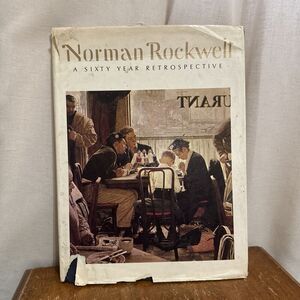 Norman Rockwell A Sixty‎ Year Retrospective Abrams Buechner Coffee Table Book HC